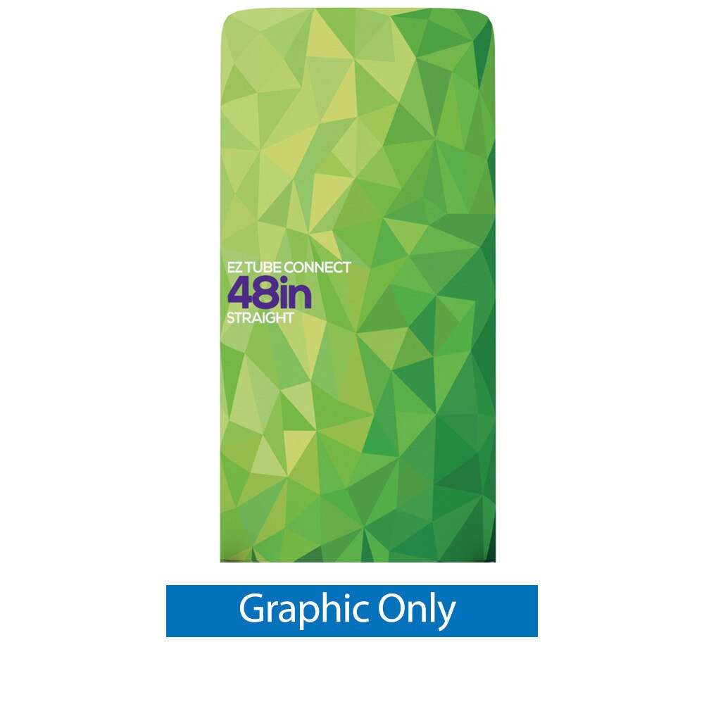 4ft EZ Tube Connect Non Backlit Single Frame — Single Sided Graphic Only